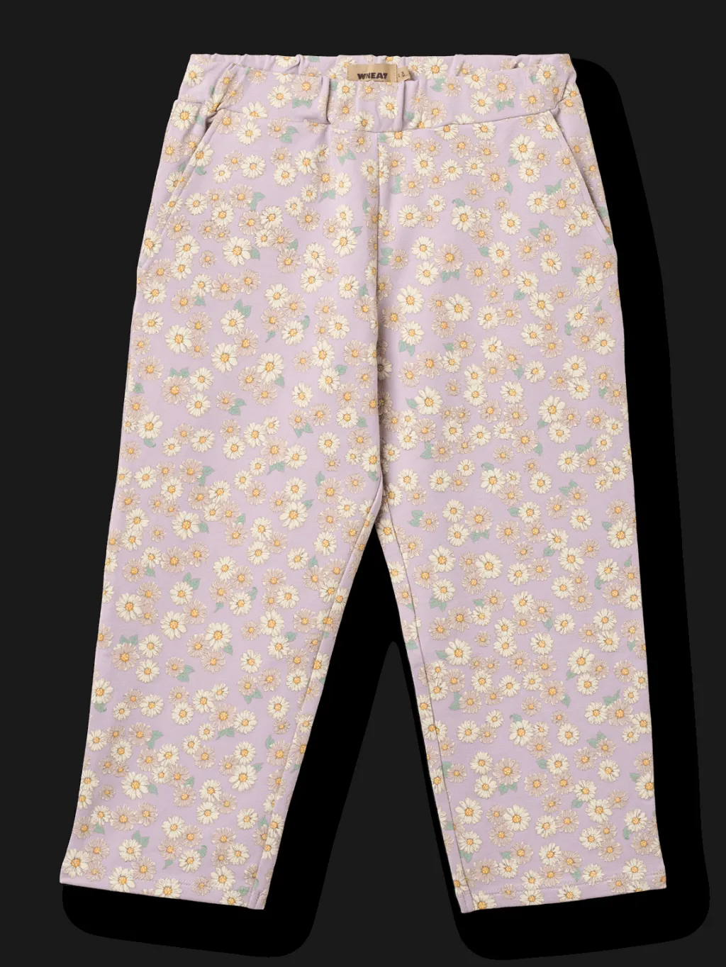 Clearance Sweatpants Eline Lavender Daisies Barn Byxor & Shorts