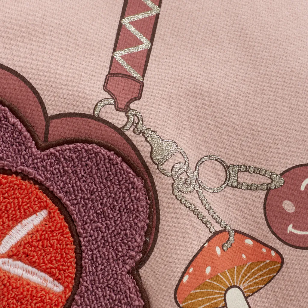 Hot Sweatshirt Misty Rose Barn Tröjor & Toppar