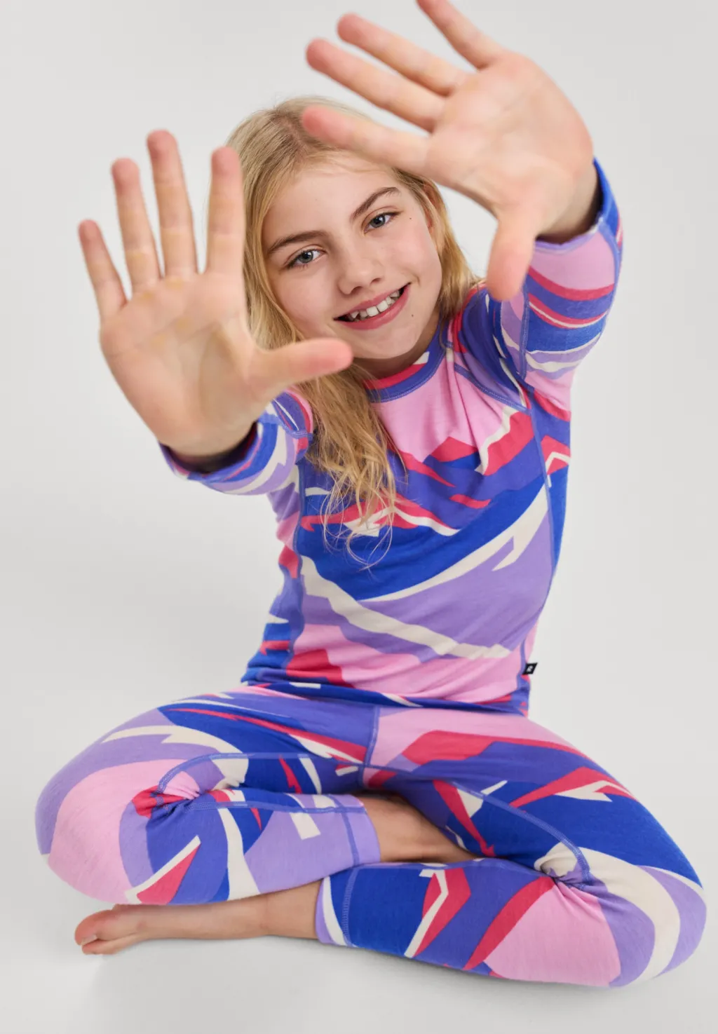 Discount Taitoa Underställsset I Ull Breezy Violet Barn Underställ