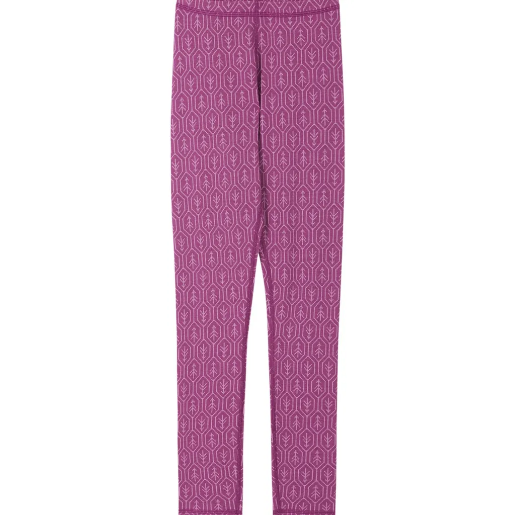 New Taival Underställsset I Ull Red Violet Barn Underställ