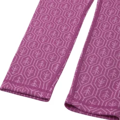 New Taival Underställsset I Ull Red Violet Barn Underställ