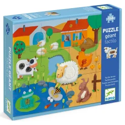 New Taktilt Bondgårdspussel Multi Spel & Pussel