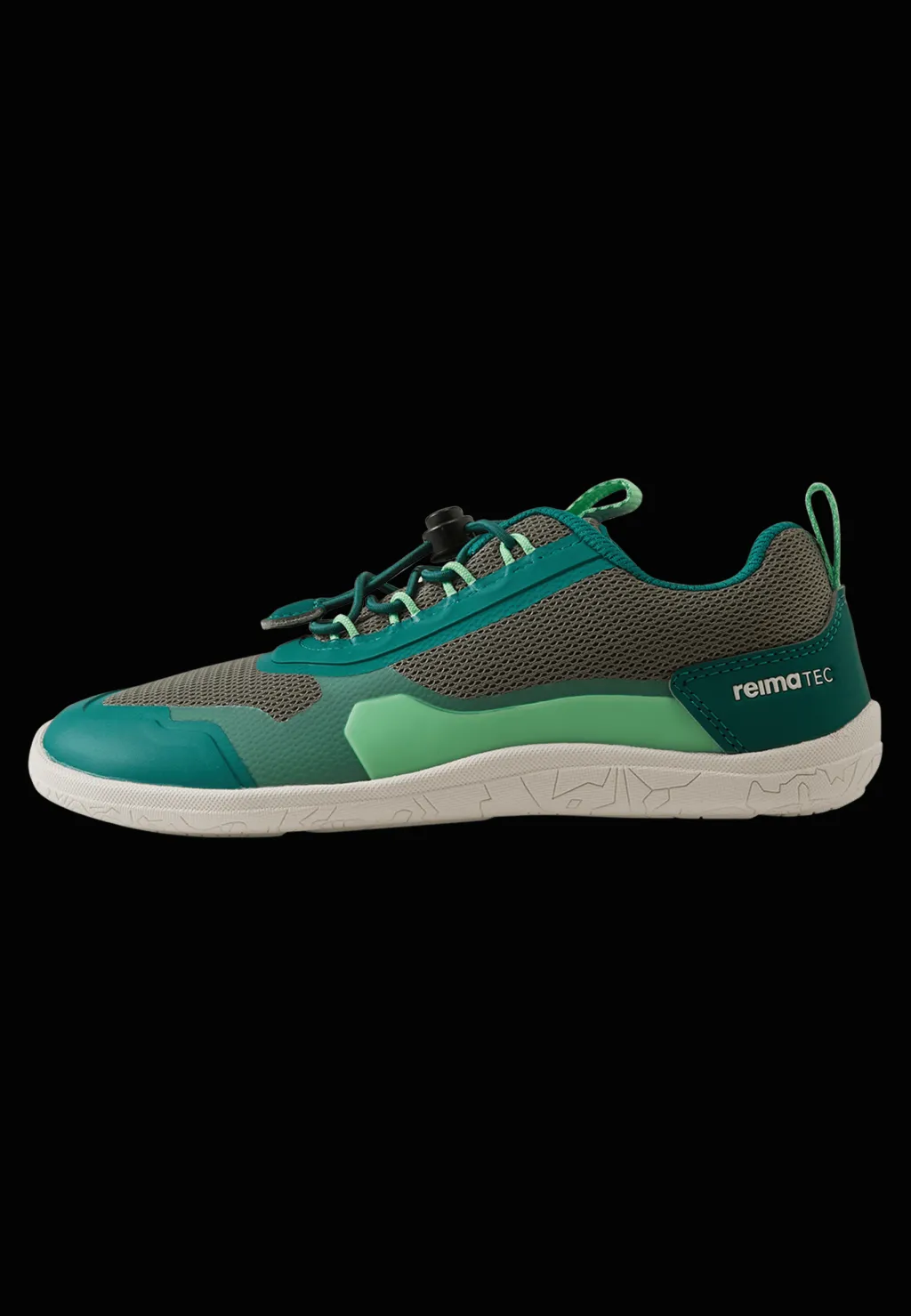 Online Tallustelu tec Barfotaskor Greyish Green Barn Sneakers