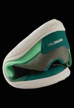 Online Tallustelu tec Barfotaskor Greyish Green Barn Sneakers