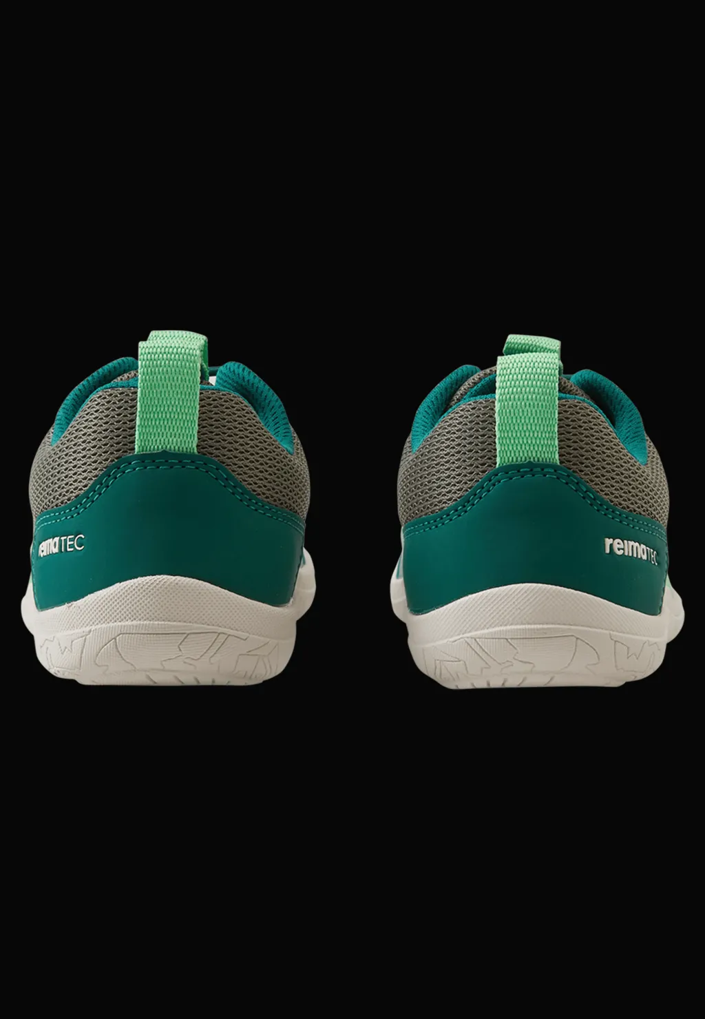 Online Tallustelu tec Barfotaskor Greyish Green Barn Sneakers