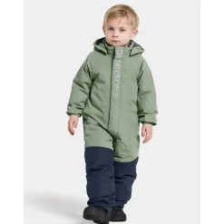 Talvi Kids Vinter Totalt Light Moss Overaller