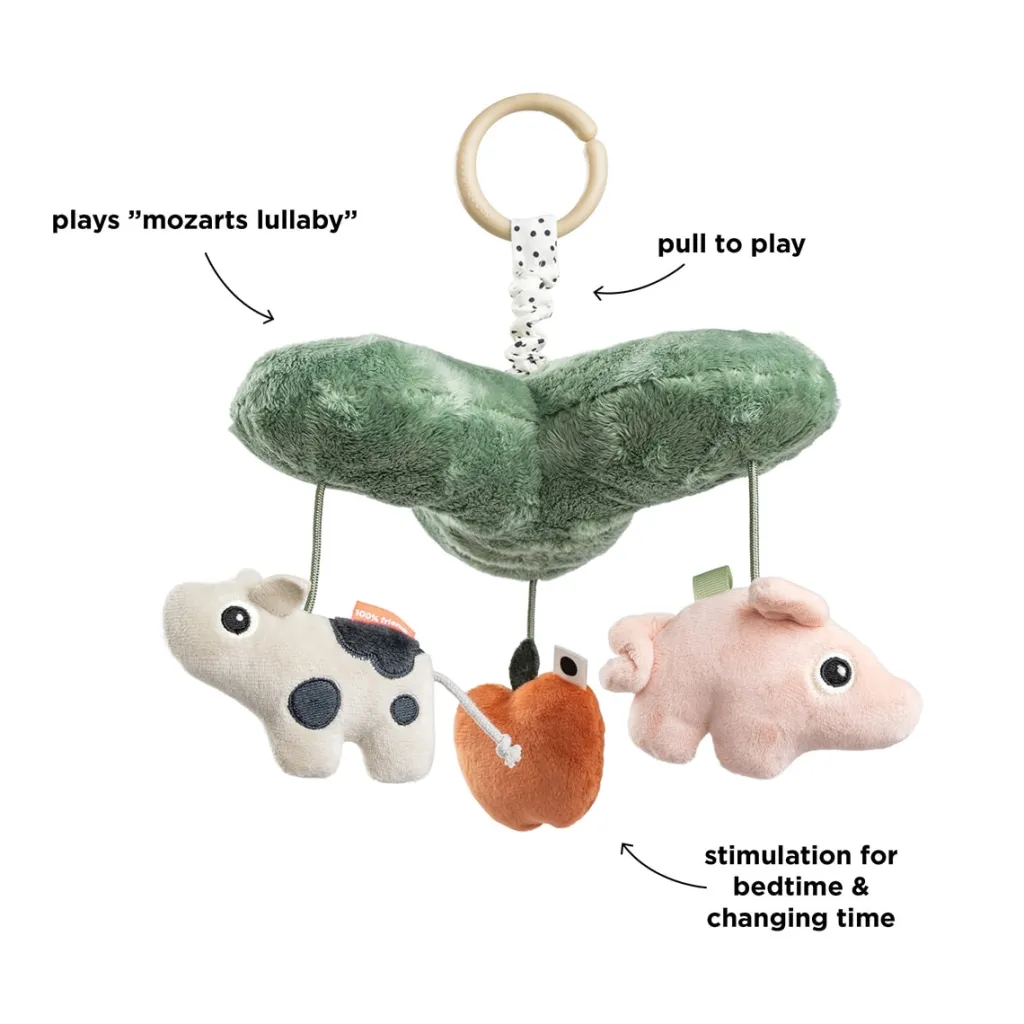 Discount Tiny Farm Musikspelande Sängmobil Colour Mix Baby Sova