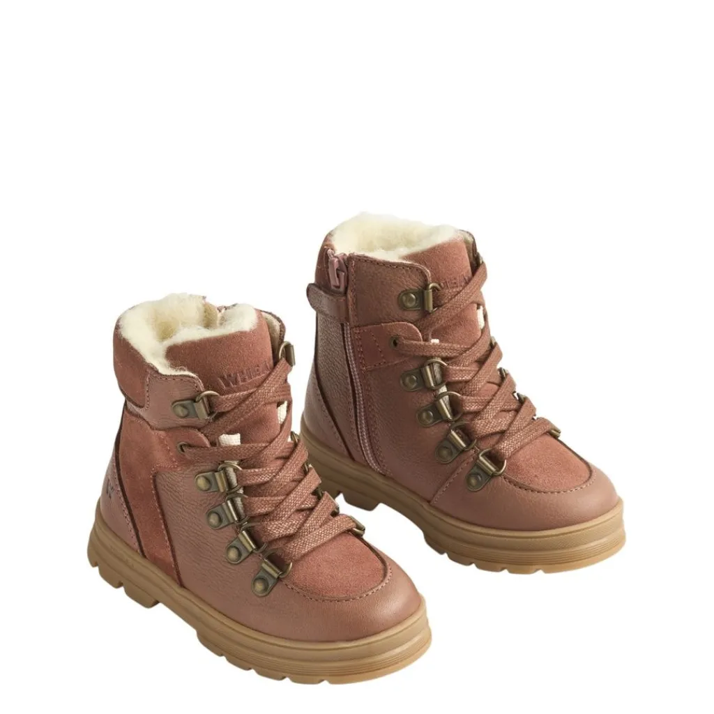 New Toni Tex Hiker Dusty Rouge Barn Kängor, Stövlar & Vinterskor