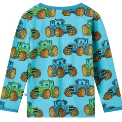 Hot Tractors Långärmad T-shirt Blue Atoll Barn Tröjor & Toppar