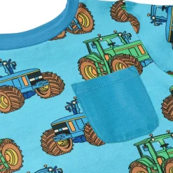 Hot Tractors Långärmad T-shirt Blue Atoll Barn Tröjor & Toppar