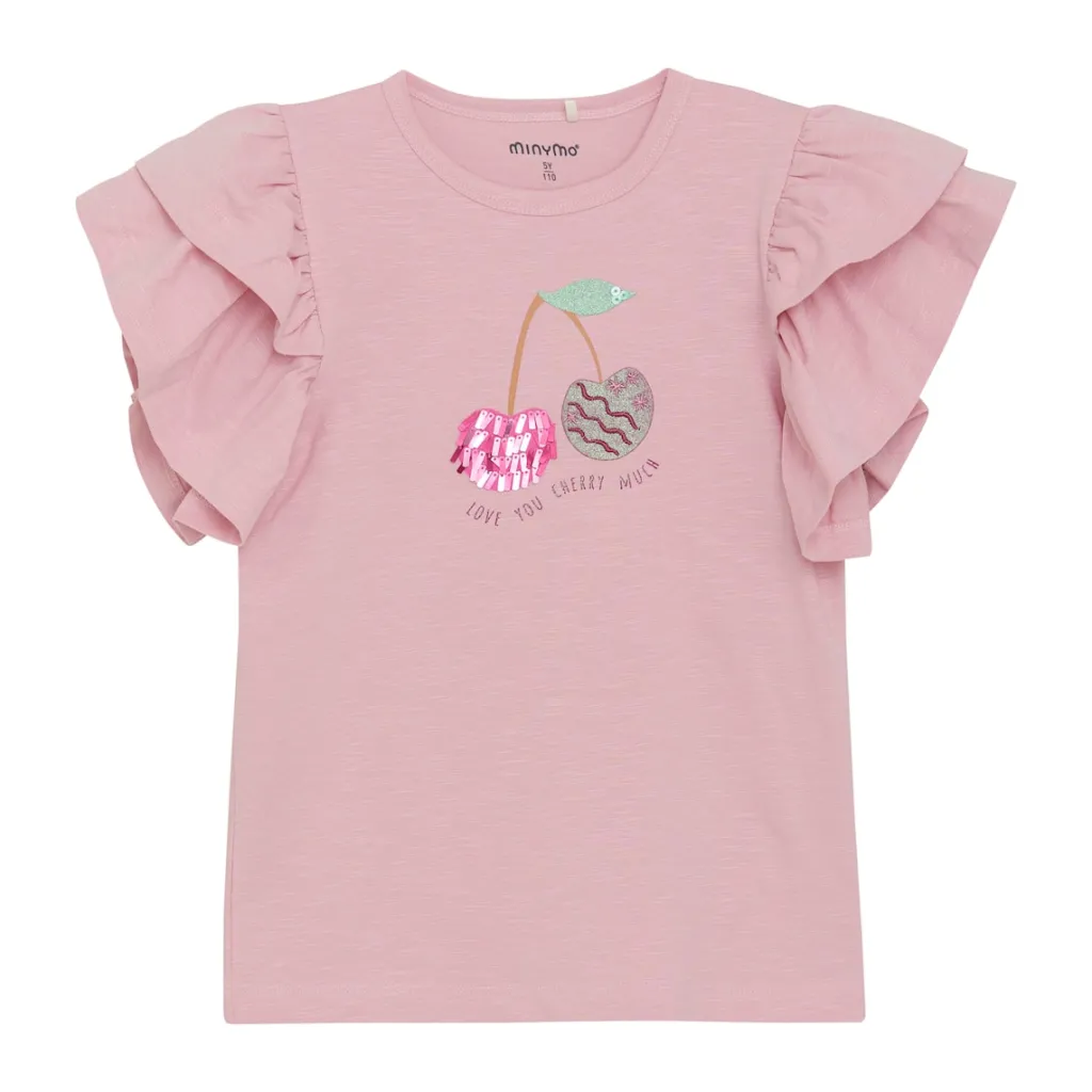 Hot T-shirt Bleached Mauve Barn Tröjor & Toppar