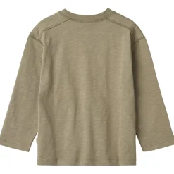 Sale T-shirt L/S Barny Dry Sage Barn Tröjor & Toppar