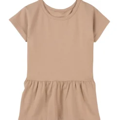 Online T-shirt Med Volang Sandfärgad Barn Tröjor & Toppar