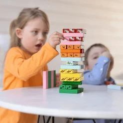 Clearance Tumbling Stapelspel För Barn Spel & Pussel