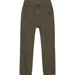 New Twill Byxor Olive Night Barn Byxor & Shorts