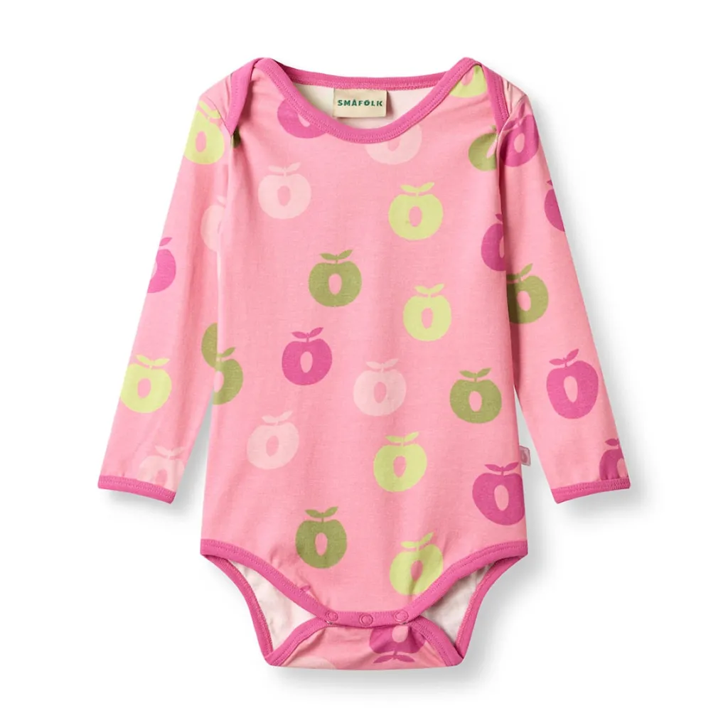 New Ulm Långärmad Body Candy Floss Barn Bodys & Bodysuits