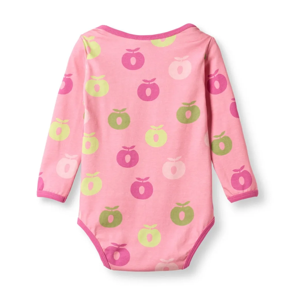 New Ulm Långärmad Body Candy Floss Barn Bodys & Bodysuits