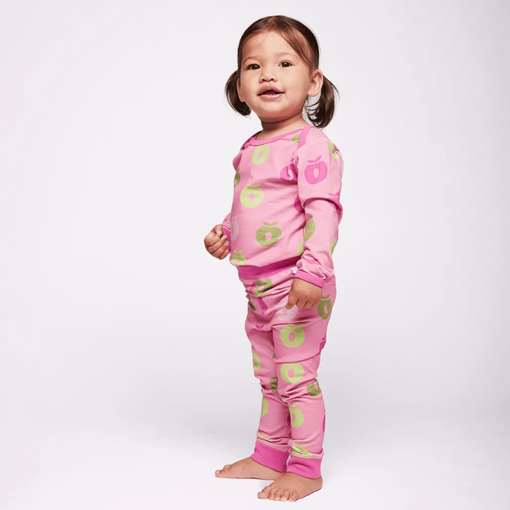 New Ulm Långärmad Body Candy Floss Barn Bodys & Bodysuits