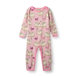 Online Ulm Långärmad Onesie Blush Cream Barn Bodys & Bodysuits