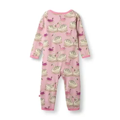 Online Ulm Långärmad Onesie Blush Cream Barn Bodys & Bodysuits