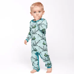 Hot Ulm Långärmad Onesie Mint Haven Barn Bodys & Bodysuits