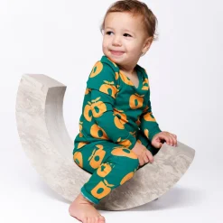 Clearance Ulm Long-Sleeved Baby Suit with Apples Cedar tree Barn Bodys & Bodysuits