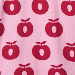 Best Ulm Long-Sleeved Baby Suit with Apples Pink lilac Barn Bodys & Bodysuits