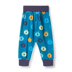Discount Ulm Pants For Baby with Apples Solid blue Barn Fleecekläder