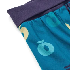 Discount Ulm Pants For Baby with Apples Solid blue Barn Fleecekläder