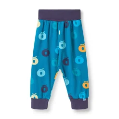 Discount Ulm Pants For Baby with Apples Solid blue Barn Fleecekläder