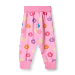 Discount Ulm Pants For Baby with Apples Pink lilac Barn Fleecekläder