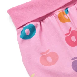 Discount Ulm Pants For Baby with Apples Pink lilac Barn Fleecekläder