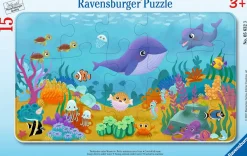 Hot Unga Djur Under Vatten Pussel Multicolor Spel & Pussel
