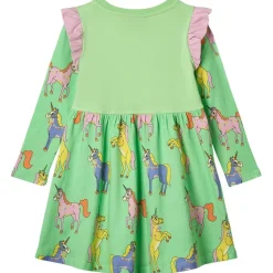 Outlet Unicorns Långärmad Klänning Minty Green Tea Barn Klänningar & Kjolar