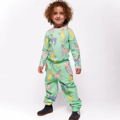 New Unicorns Mjukisbyxor Minty Green Tea Barn Byxor & Shorts