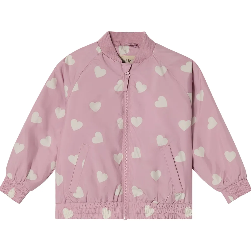 Best Vadstena Bomberjacka Pink Hearts Jackor & Kappor