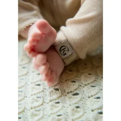 New Vakke Babybyxor Ull Beige Barn Underställ