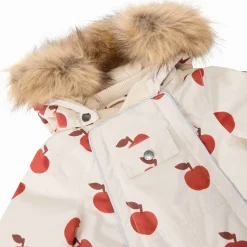 Val D'Isere Vinteroverall Foggy White Big Apple Overaller