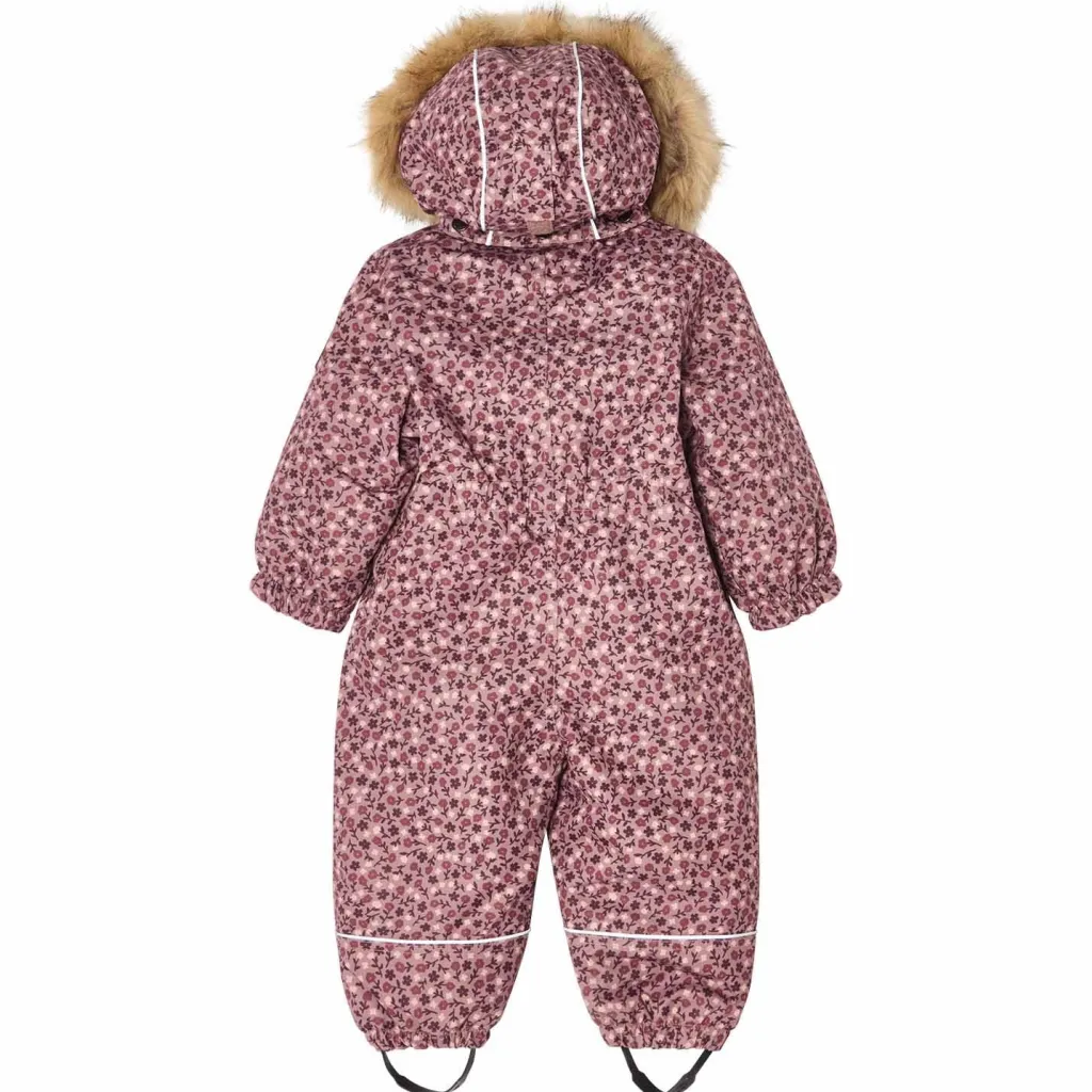 Val D'Isere Vinteroverall Lilac Flower Overaller