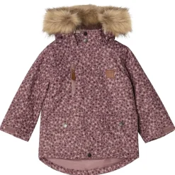 Discount Val Thorens Blommig Parkas Lilac Flower Jackor & Kappor