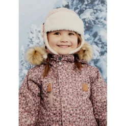 Discount Val Thorens Blommig Parkas Lilac Flower Jackor & Kappor