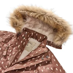 Best Val Thorens Prickig Parkas Brun Jackor & Kappor