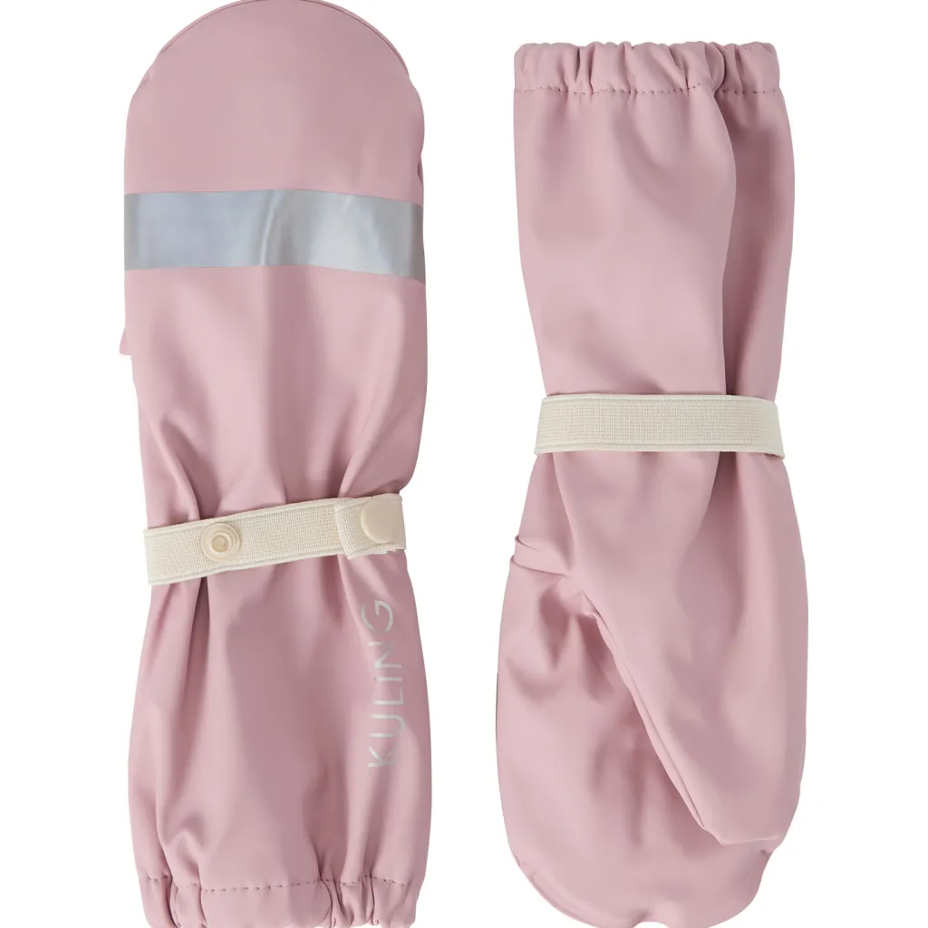 Discount Vilnius Fodrade Regnvantar Dusty Pink Barn Accessoarer