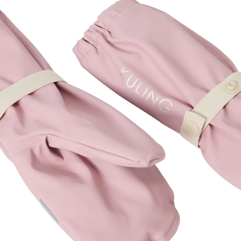 Discount Vilnius Fodrade Regnvantar Dusty Pink Barn Accessoarer