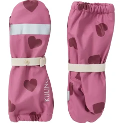 Online Vilnius Fodrade Regnvantar Mauve Hearts Barn Accessoarer