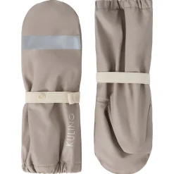 Outlet Vilnius Fodrade Regnvantar Taupe Barn Accessoarer