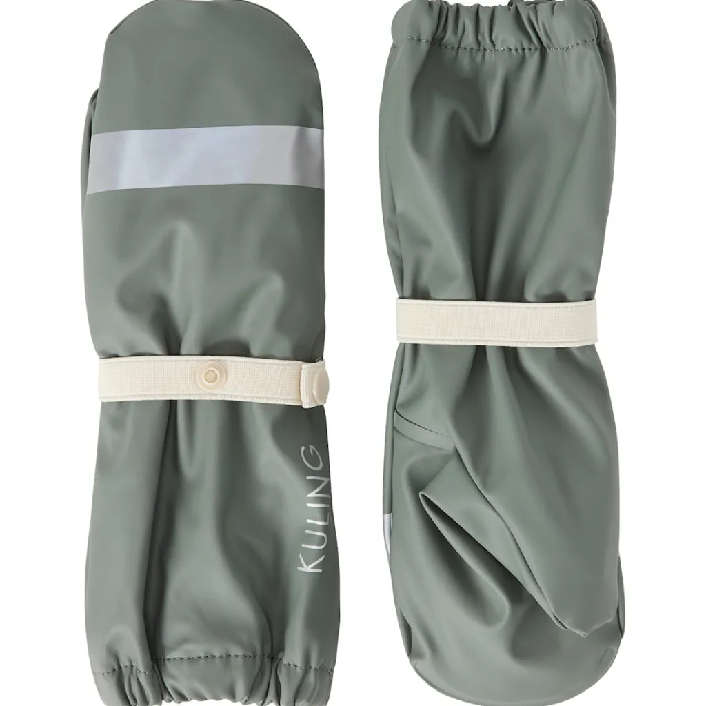 Clearance Vilnius Fodrade Regnvantar Light Green Barn Accessoarer