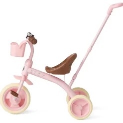 Sale Vintage Trehjuling Med Föräldrahandtag Candy Pink Barn Trehjulingar
