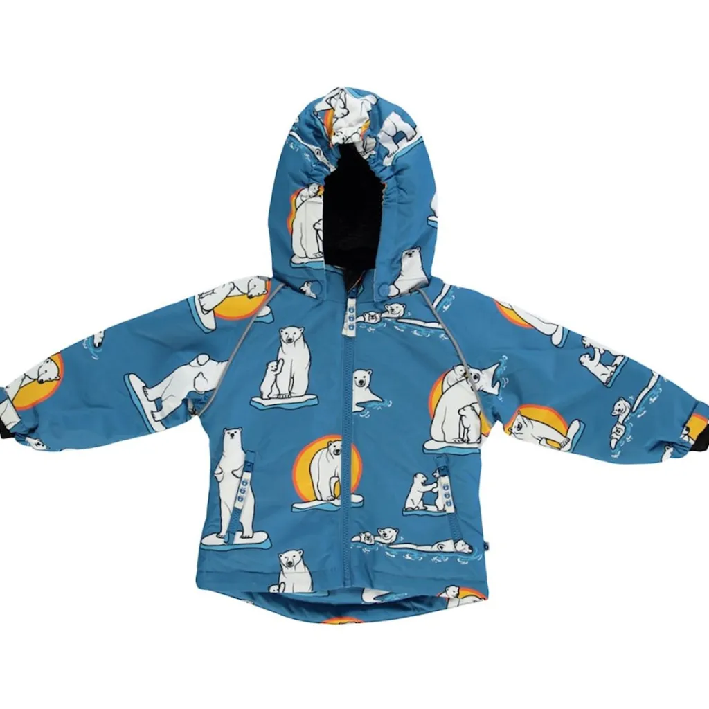 Online Vinterjacka Polar Bears Solid Blue Jackor & Kappor