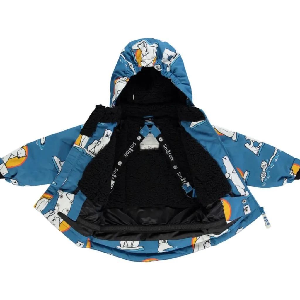 Online Vinterjacka Polar Bears Solid Blue Jackor & Kappor